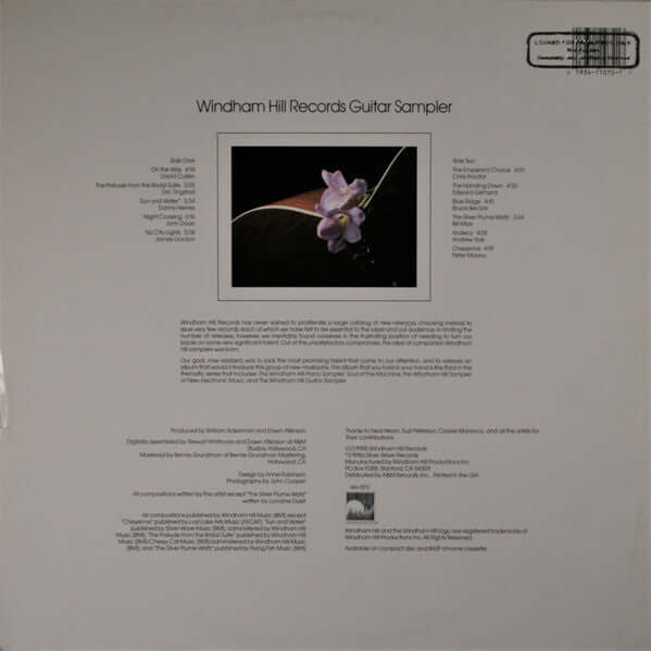 David Cullen / Eric Tingstad / Danny Heines / John Doan / James Gordon / Chris Proctor / Edward Gerhard / Bruce BecVar / Bill Mize / Andrew York / Peter Maunu : Windham Hill Records Guitar Sampler (LP, Smplr)