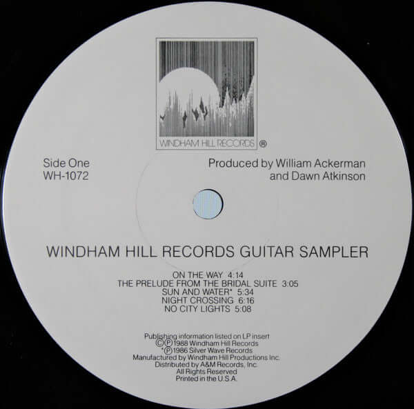 David Cullen / Eric Tingstad / Danny Heines / John Doan / James Gordon / Chris Proctor / Edward Gerhard / Bruce BecVar / Bill Mize / Andrew York / Peter Maunu : Windham Hill Records Guitar Sampler (LP, Smplr)