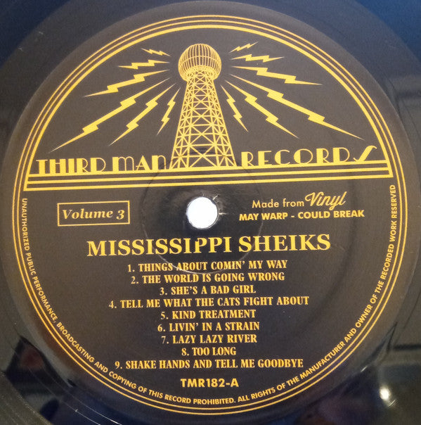 The Mississippi Sheiks ~ Complete Recorded Works Presented In Chronological Order, Volume 3 (Vinyl) - Djungel & Jazz