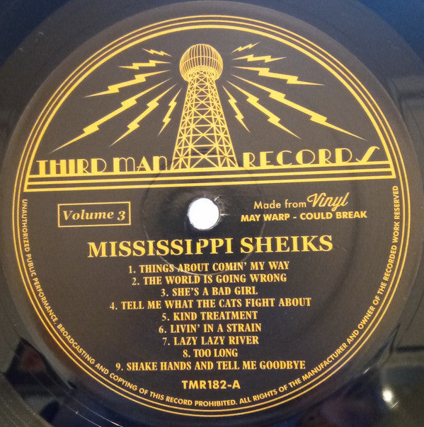 The Mississippi Sheiks* : Complete Recorded Works Presented In Chronological Order, Volume 3 (LP, Comp)