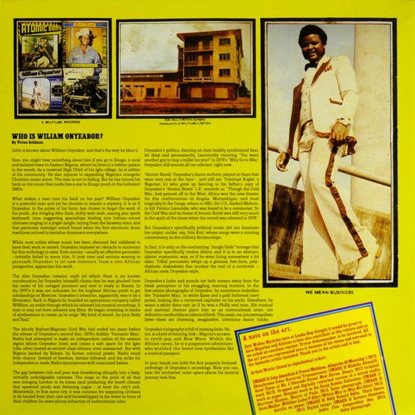 William Onyeabor ~ Who Is William Onyeabor? (Vinyl) - Djungel & Jazz