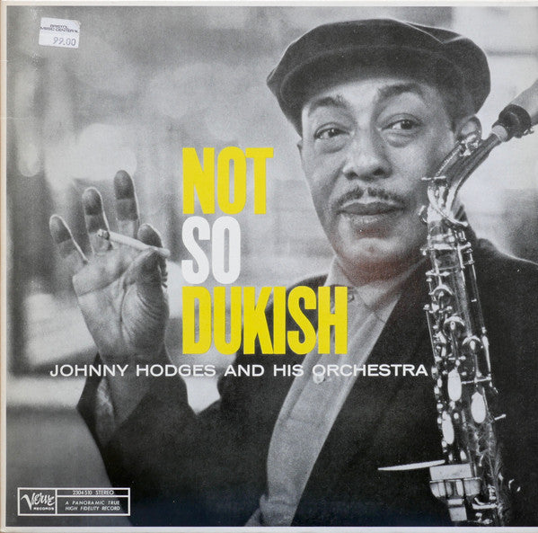 Johnny Hodges And His Orchestra : Not So Dukish (LP)