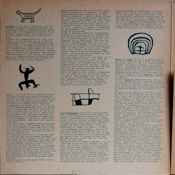 Unknown Artist : Indianmusik Från Colombia (LP)
