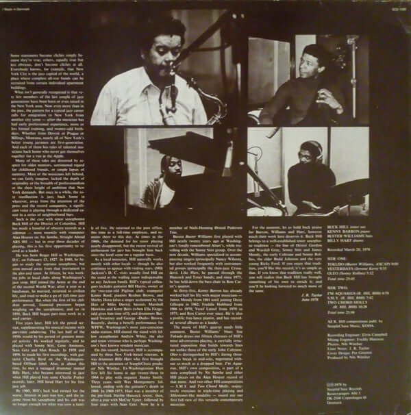 Buck Hill Quartet : This Is Buck Hill (LP, Album)