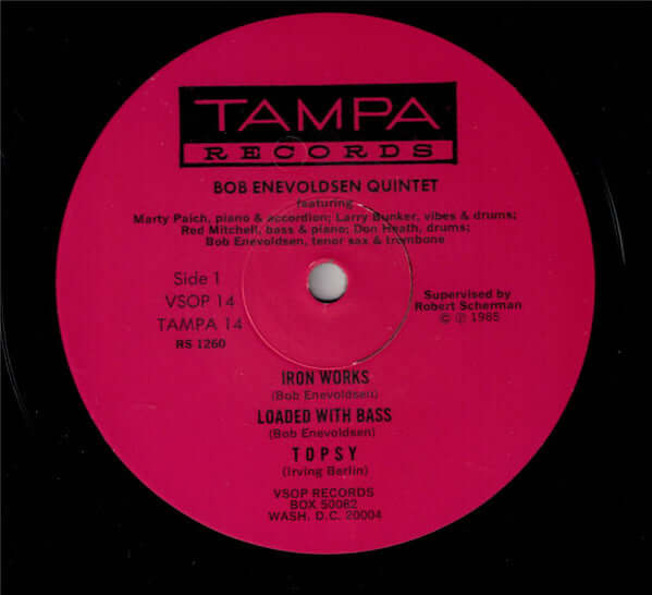 Bob Enevoldsen Quintet : Bob Enevoldsen Quintet (LP, Album, RE)