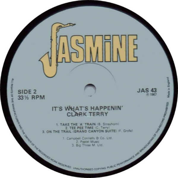 Clark Terry ~ It's What's Happenin' (Vinyl) - Djungel & Jazz