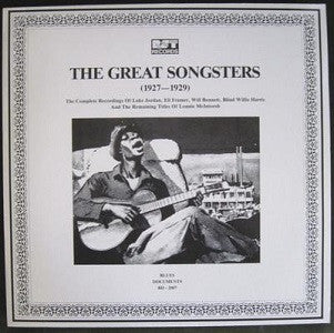 Various ~ The Great Songsters (1927-1929) (Vinyl) - Djungel & Jazz