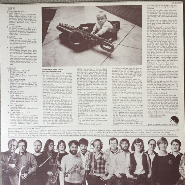 Peter Gullin : Out Of Love (LP, Album)