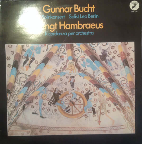 Gunnar Bucht / Bengt Hambraeus ~ Gunnar Bucht: Violinkonsert / Bengt Hambraeus: Ricordanza Per Orchestra (Vinyl) - Djungel & Jazz