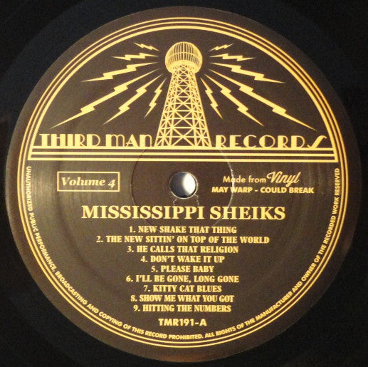 Mississippi Sheiks ~ Complete Recorded Works Presented In Chronological Order Volume 4 (Vinyl) - Djungel & Jazz