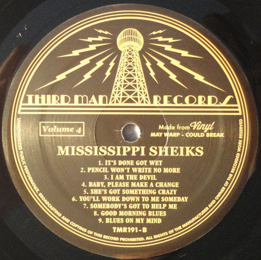 Mississippi Sheiks ~ Complete Recorded Works Presented In Chronological Order Volume 4 (Vinyl) - Djungel & Jazz