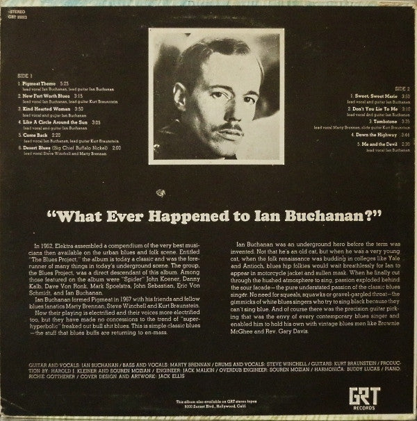 The Pigmeat Blues Band : What Ever Happened To Ian Buchanan? (LP, Album)