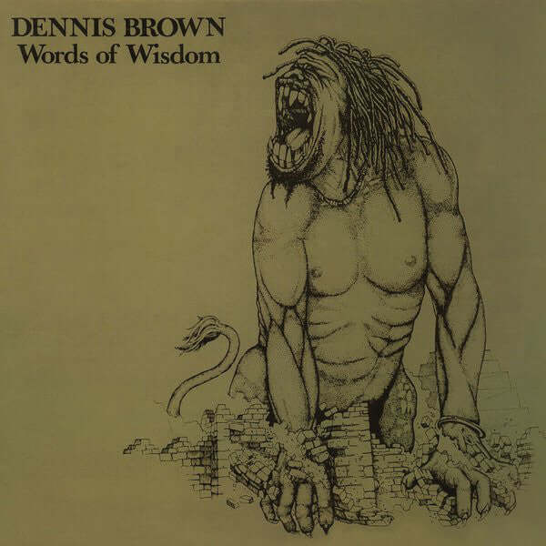 Dennis Brown : Words Of Wisdom (LP, Album, RE)