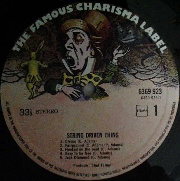 String Driven Thing : String Driven Thing (LP, Album, Gat)