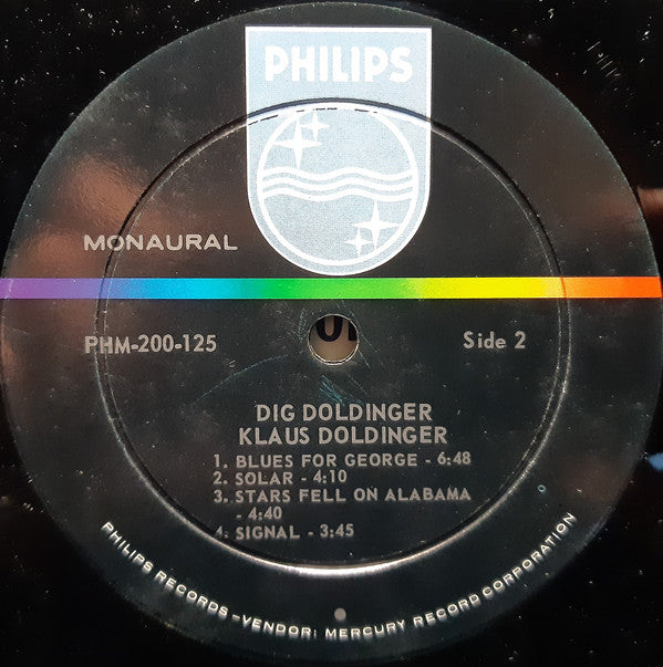 Klaus Doldinger : Dig Doldinger (LP, Album, Mono)