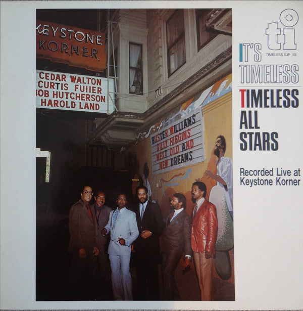 Timeless All Stars : It's Timeless (Recorded Live At Keystone Korner) (LP, RE)