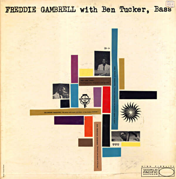 Freddie Gambrell With Ben Tucker : Freddie Gambrell With Ben Tucker, Bass (LP, Album, Mono)