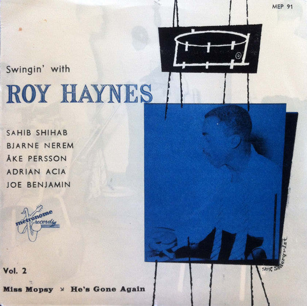 Roy Haynes : Swingin' With Roy Haynes Vol. 2 (7", EP)
