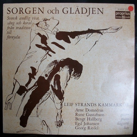 Leif Strands Kammarkör : Sorgen Och Glädjen (LP, Album)