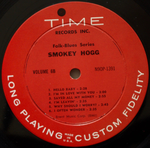 Smokey Hogg : Blues Folk Series Volume 6 (LP)