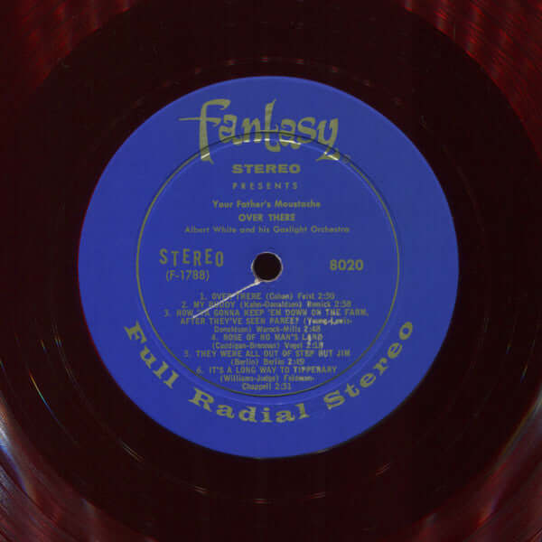 Albert White And His Gaslight Orchestra ~ Your Father's Moustache Over There (Vinyl) - Djungel & Jazz