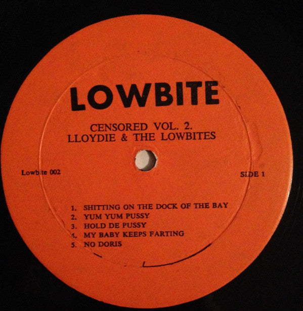 Lloydie & The Lowbites : Censored! Vol.2 (LP, Album)