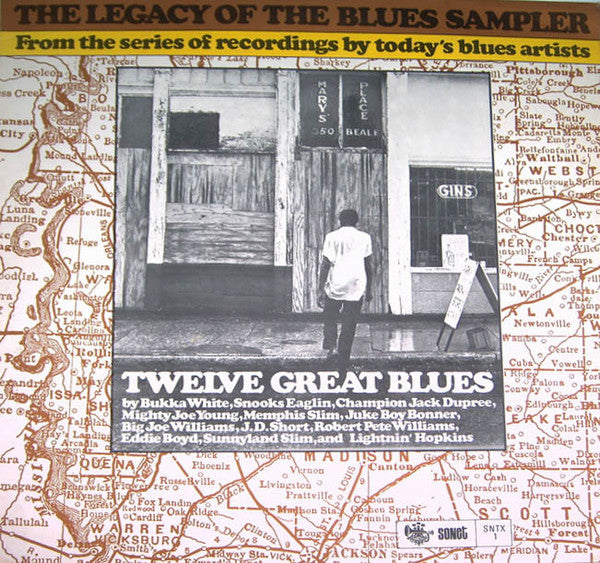 Various : The Legacy Of The Blues Sampler (LP, Smplr)