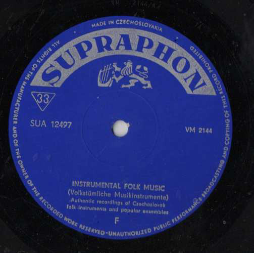 Various : Folk Music Instruments - Instrumental Folk Music (LP)