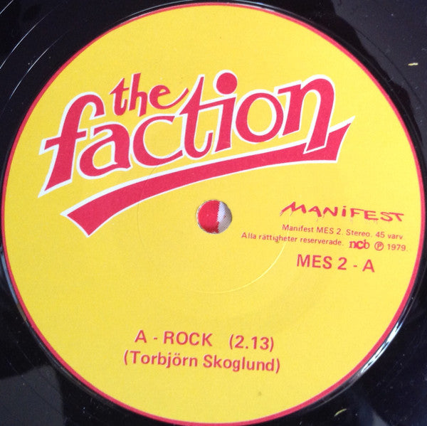 The Faction  ~ A-Rock / Här Är Jag Igen (Vinyl) - Djungel & Jazz