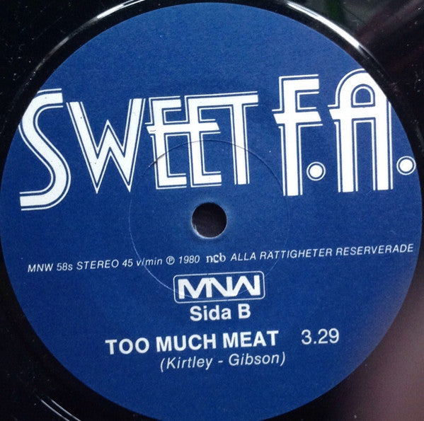 Sweet F.A.  ~ Think About You All The Time (Vinyl) - Djungel & Jazz