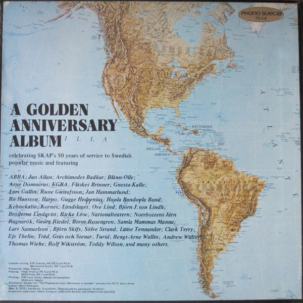 Various ~ SKAP Golden Anniversary Album (Vinyl) - Djungel & Jazz