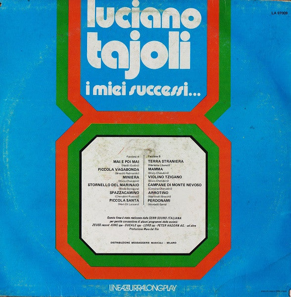 Luciano Tajoli ~ I Miei Successi... (Vinyl) - Djungel & Jazz