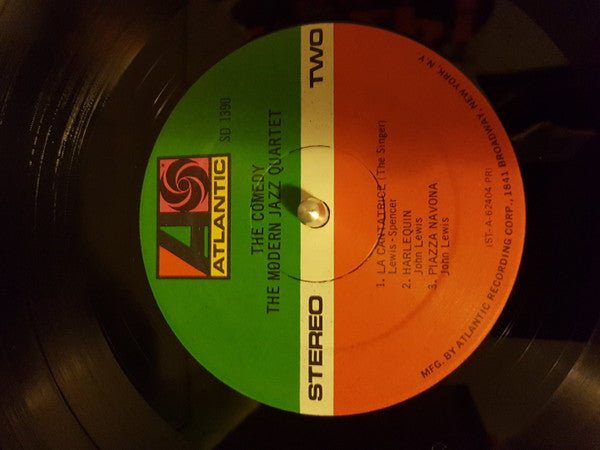 The Modern Jazz Quartet : The Comedy (LP, Album, RE, Pre)