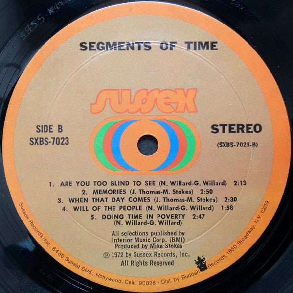 Segments Of Time ~ Segments Of Time (Vinyl) - Djungel & Jazz