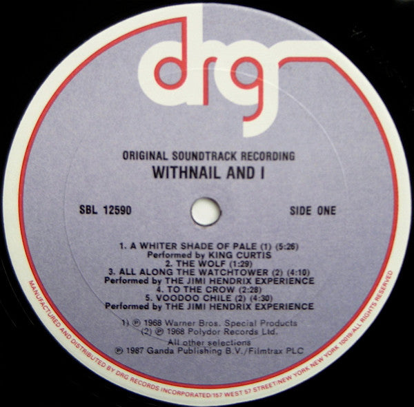 Various : Withnail And I (Original Soundtrack) (LP, Album, Comp)