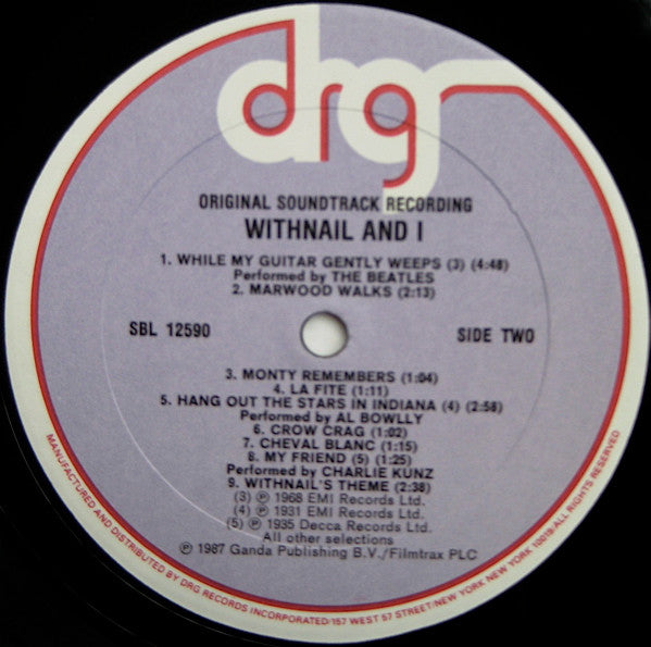 Various : Withnail And I (Original Soundtrack) (LP, Album, Comp)