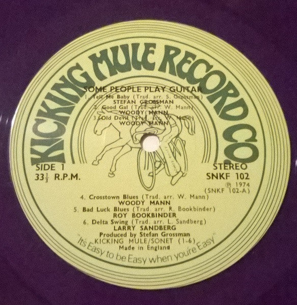 Various ~ Some People Play Guitar Like A Lotta People Don't ! (Vinyl) - Djungel & Jazz