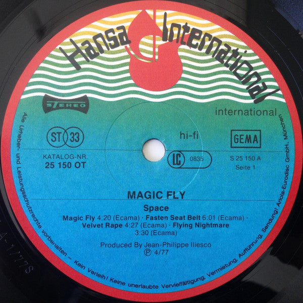 Space : Magic Fly (LP, Album)