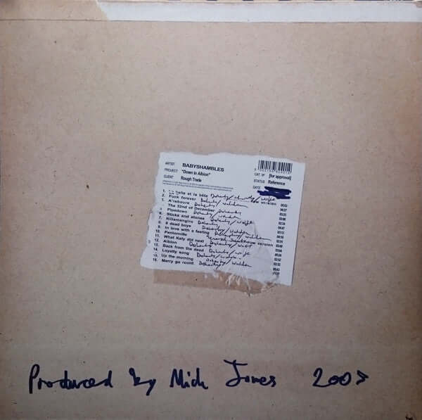 Babyshambles ~ Down In Albion (Vinyl) - Djungel & Jazz