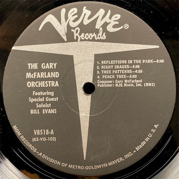 The Gary McFarland Orchestra Special Guest Soloist: Bill Evans : The Gary McFarland Orchestra (LP, Mono, Gat)
