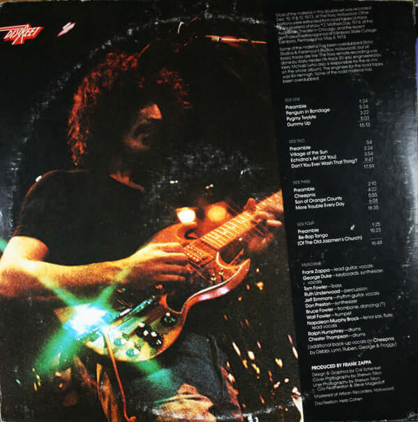 Frank Zappa / The Mothers : Roxy & Elsewhere (2xLP, Album, Ter)