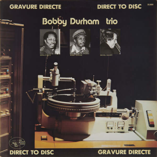 Bobby Durham Trio ~ Bobby Durham Trio (Vinyl) - Djungel & Jazz