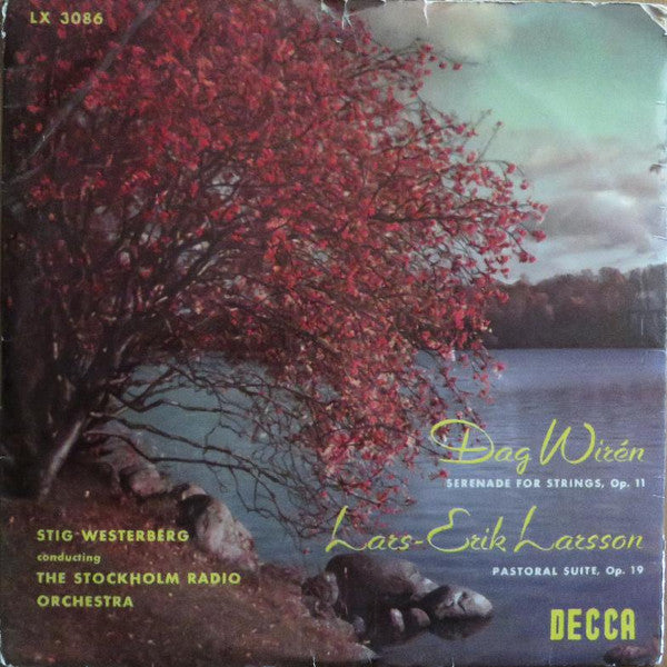 The Stockholm Radio Orchestra : Serenade For Strings Op. 11 (10")