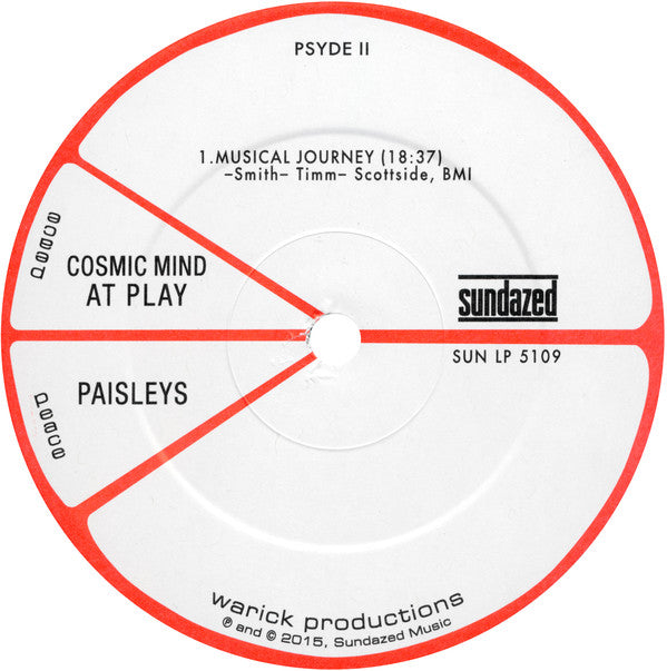 The Paisleys ~ Cosmic Mind At Play (Vinyl) - Djungel & Jazz