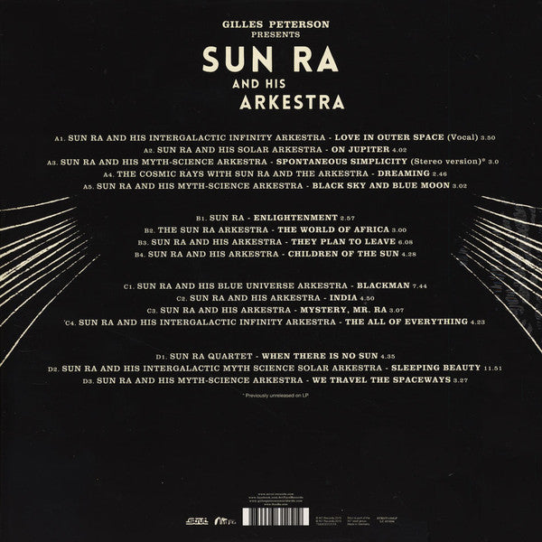 Sun Ra And His Arkestra ~ To Those Of Earth... And Other Worlds (Vinyl) - Djungel & Jazz