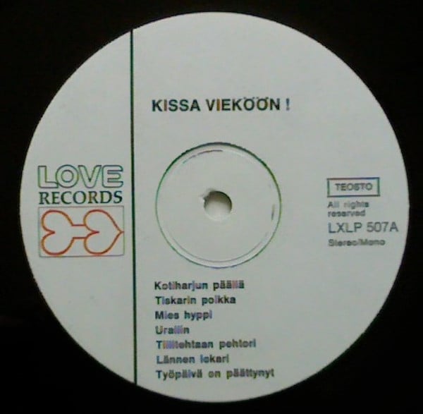 Various ~ Kissa Vieköön! - Uusrahvaanomaisia Ralleja (Vinyl) - Djungel & Jazz