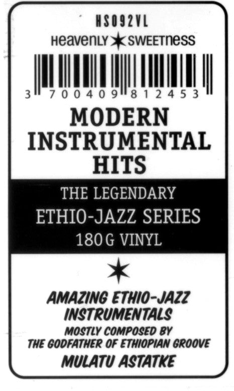 Various : Ethiopian Modern Instrumentals Hits (LP, Comp, RE, RP, 180)