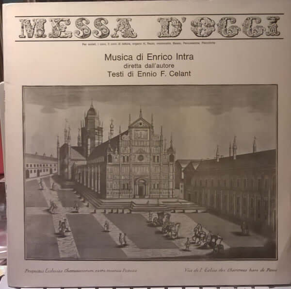 Enrico Intra ~ Messa D'Oggi (Vinyl) - Djungel & Jazz