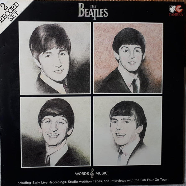 The Beatles : Words  & Music (2xLP, Comp)