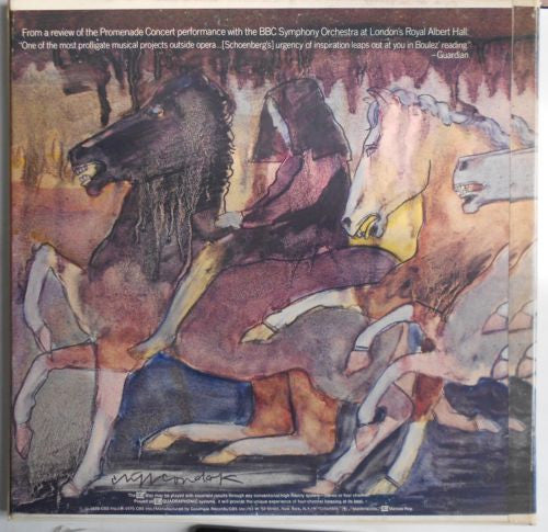 Pierre Boulez Conducts Arnold Schoenberg : Gurre-Lieder (2xLP, Album, Quad + Box)